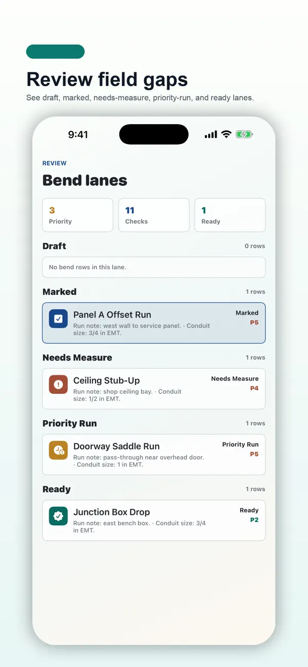 Screenshot #3 pour Conduit Bend Note Pocket