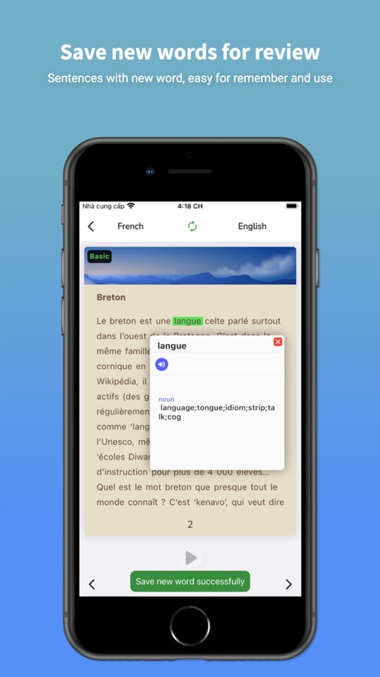 #6. French Translator & Learn + (iOS) 由: AmazinPro