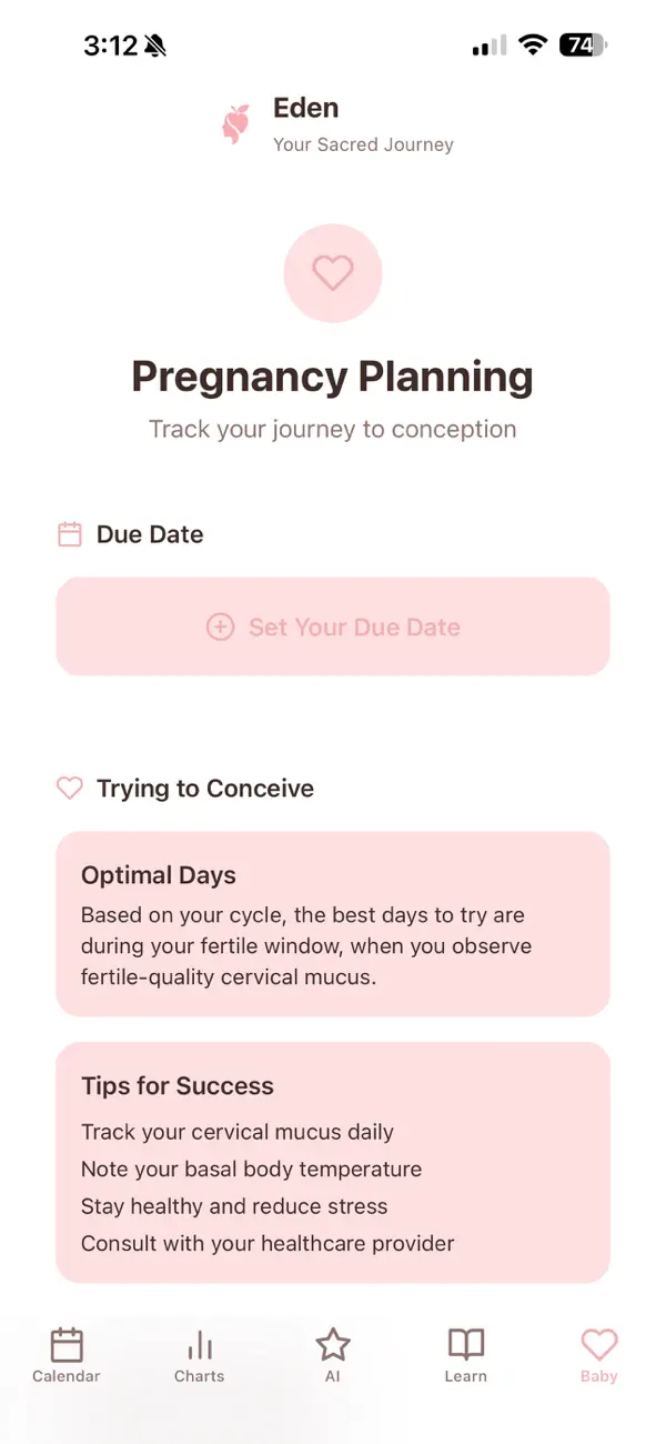Screenshot #2 pour Eden Fertility