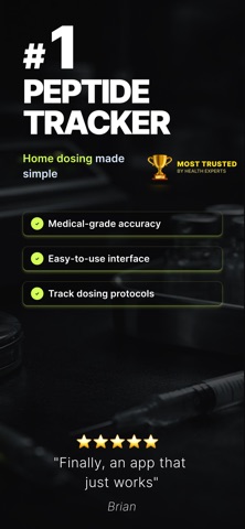 Peptide Tracker - Pepty Screenshot 1 of 6