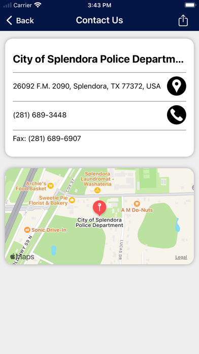 Splendora Police Dept TX Screenshot