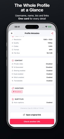 Profile Origin: Country & Date Screenshot 5 of 7