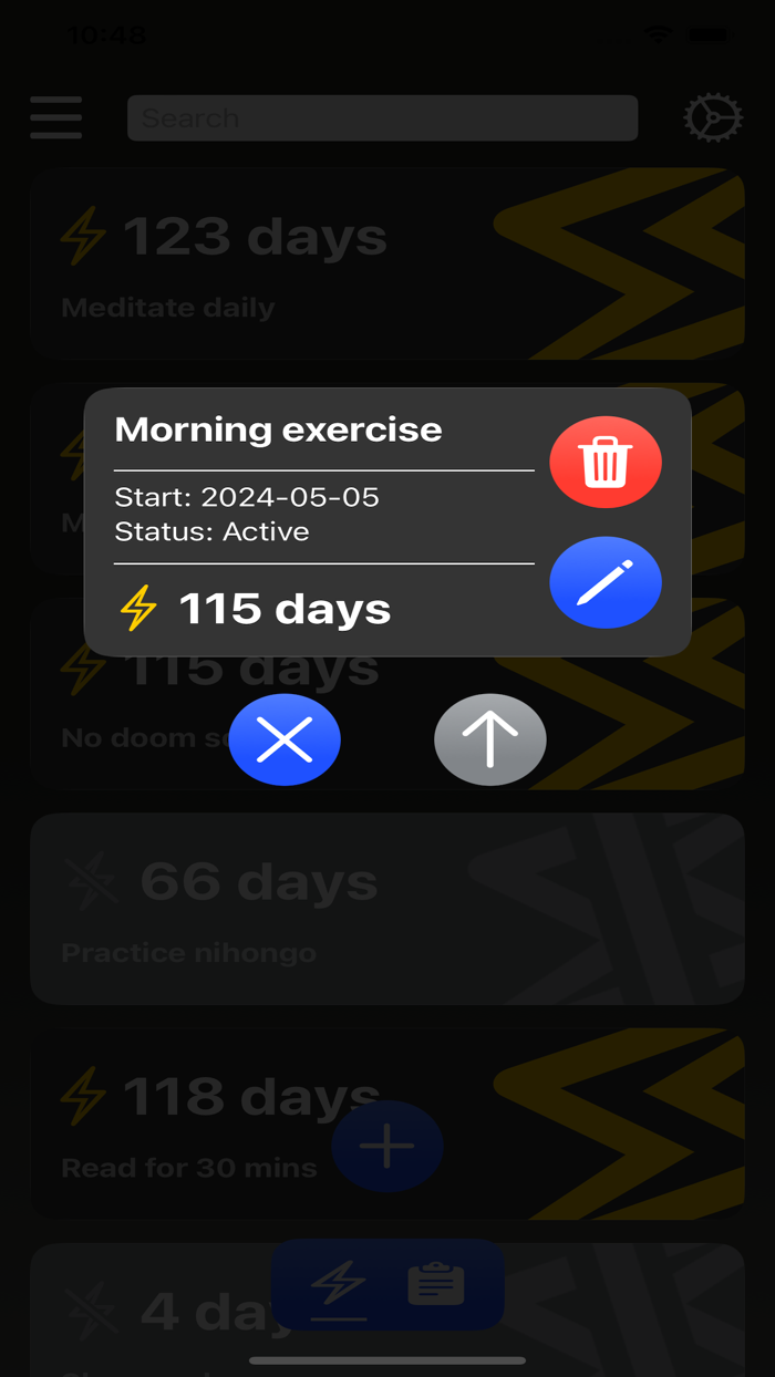 Streaktor – Daily Habit App