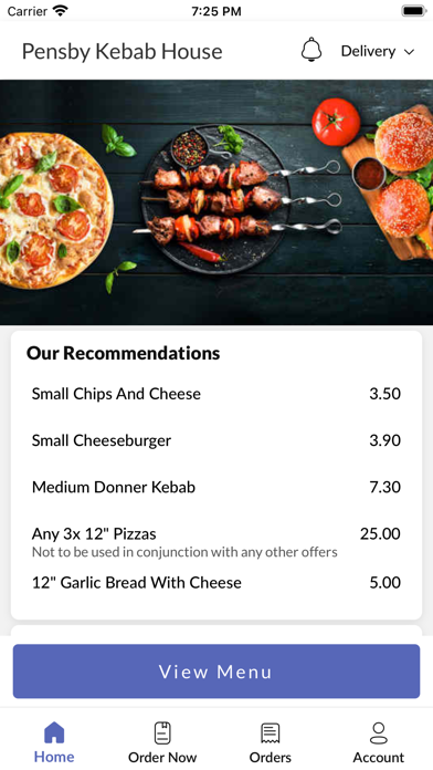 Pensby Kebab House Screenshot