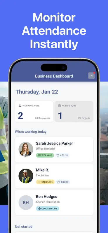 Time sheet - Employee Link screenshot 2 of 9
