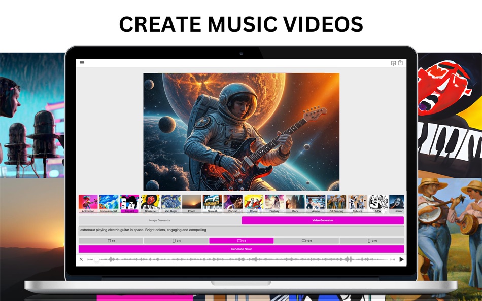 #2. AI Video Generator MAIVE, Song (macOS) 由: Future Moments