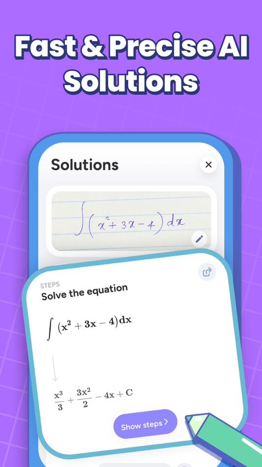 #3. MathPro・AI Photo Math Solver (iOS) 来自: Lascade