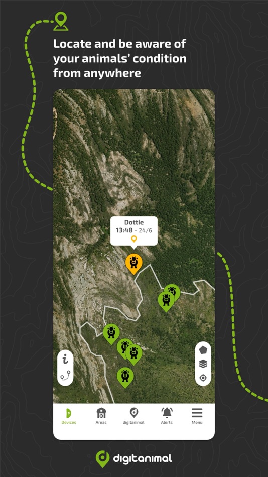 #1. Digitanimal (iOS) 由: Wireless Sensor Technologies