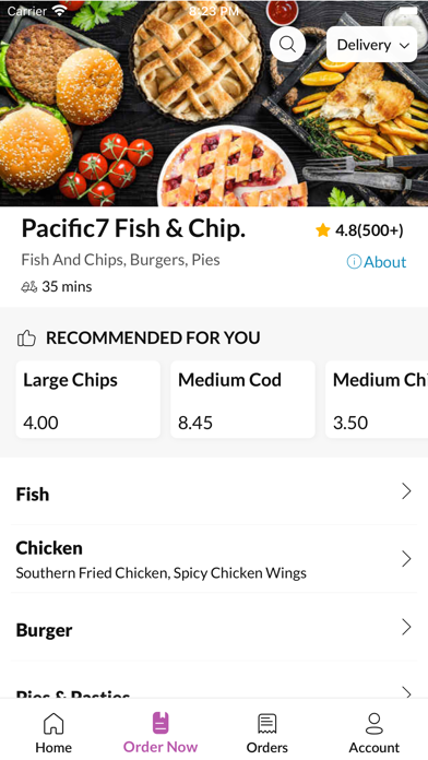 Pacific7 Fish & Chip Screenshot