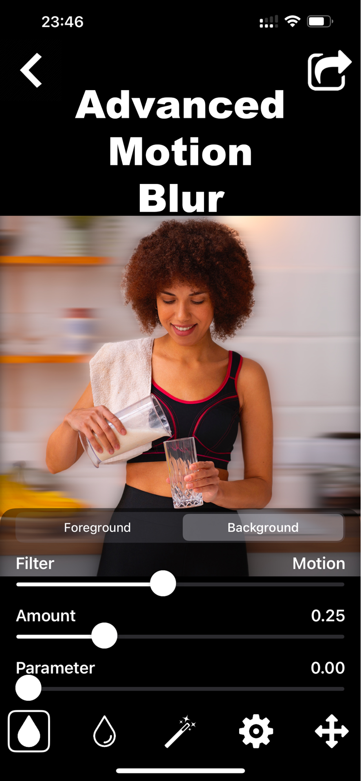 Blurr: Motion Blur Effect Pro screenshot 2