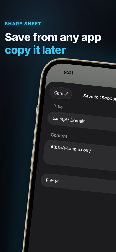 1SecCopy: Clipboard & Keyboard screenshot 4