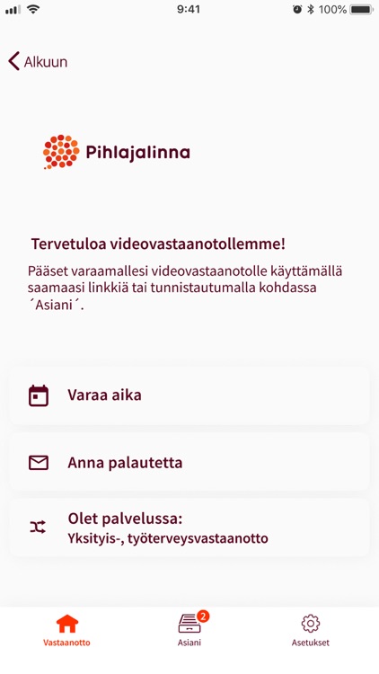 Pihlajalinna-videovastaanotto