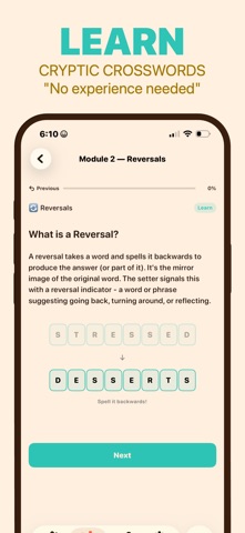 CrypticCrab Crossword Screenshot 1 of 10