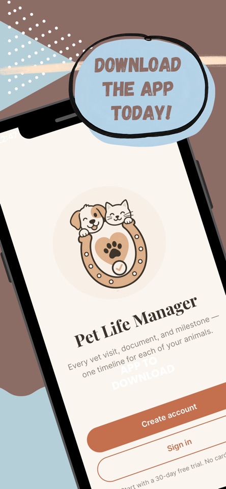 My Pet Life Manager screenshot 1