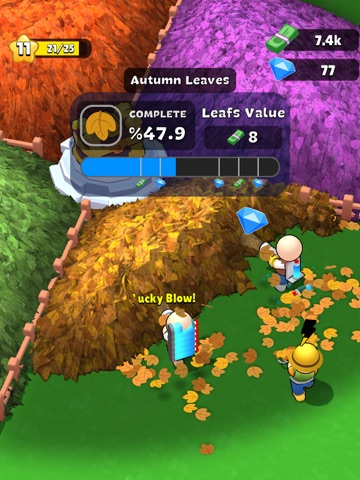 Leaf Blow 3D iPad screenshot