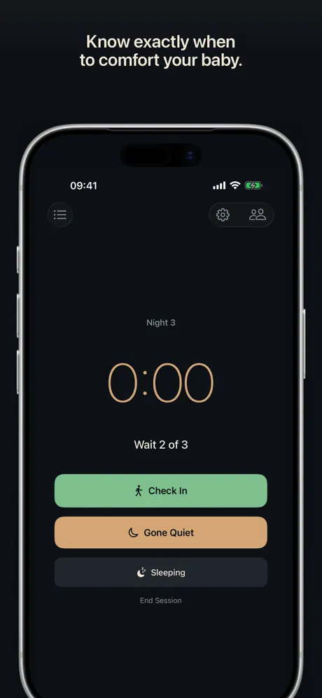 Baby Sleep Trainer - Ferber 宝宝睡眠训练助手应用截图