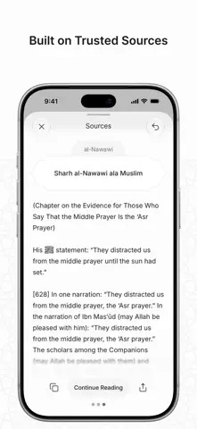 Qaf: Islamic AI App Store screenshot 2