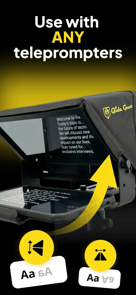 Teleprompter AI Pro 视频提词器应用截图