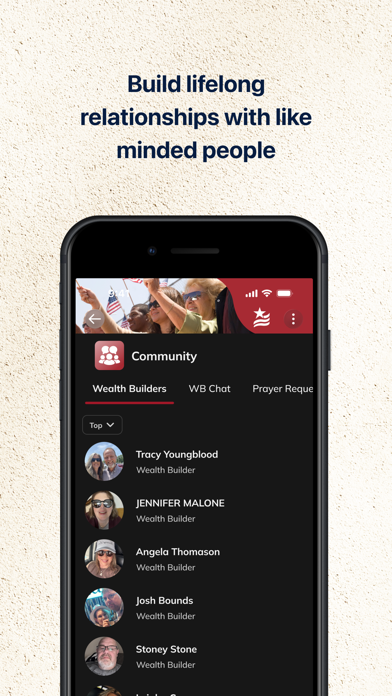 Wealth Builders Nation iPhone screenshot 4 - Social Networking app