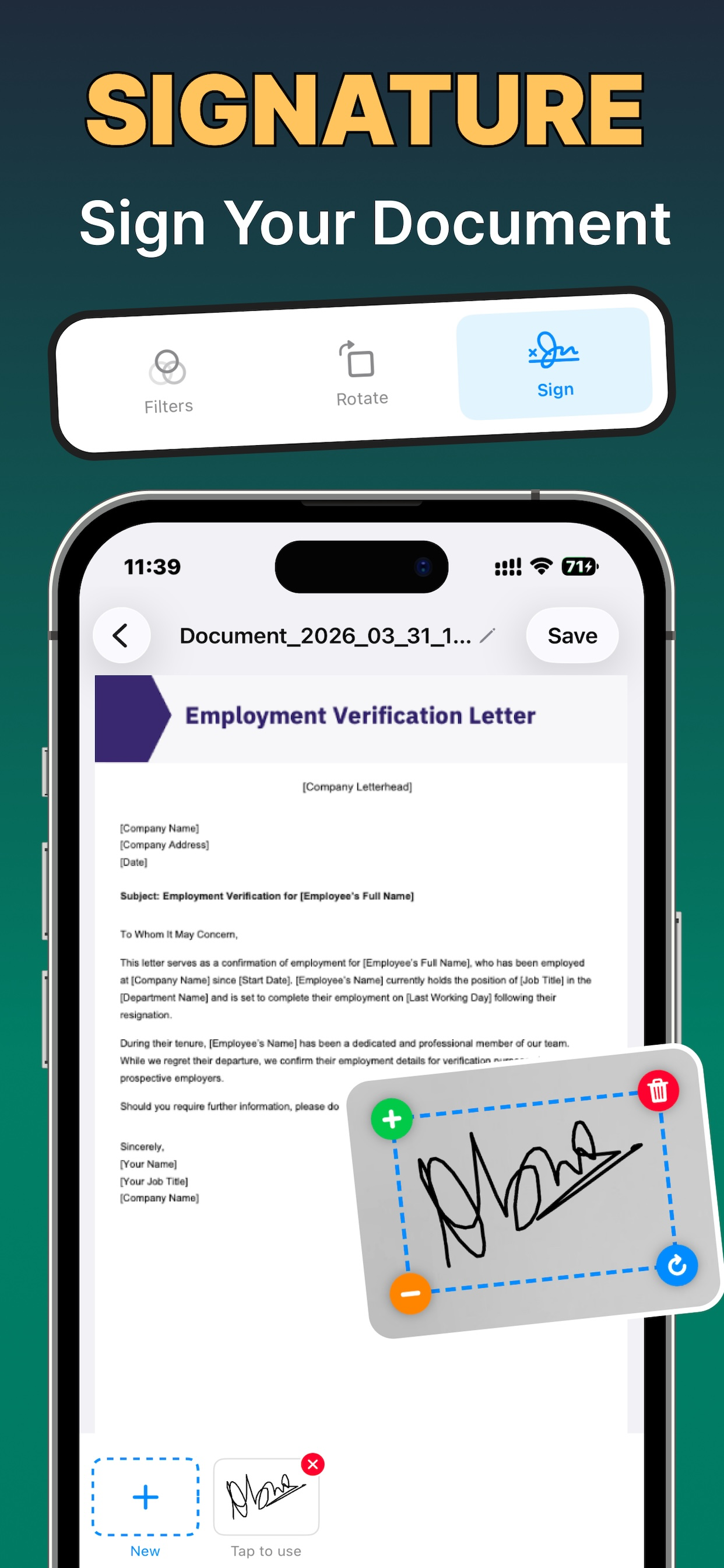 Oken PDF Scanner : ScannerOK screenshot 3