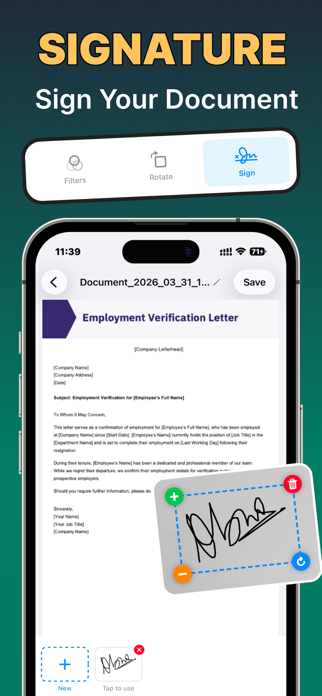 Oken PDF Scanner : ScannerOK Screenshot 3 of 5