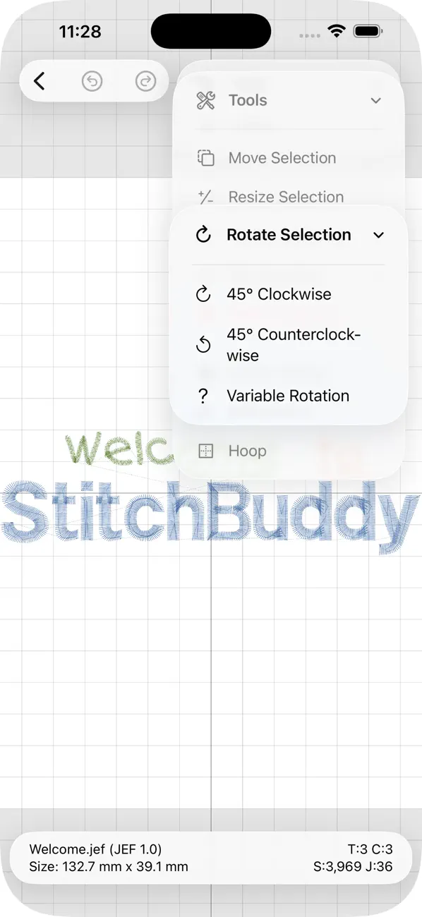 Screenshot #2 pour StitchBuddy HD