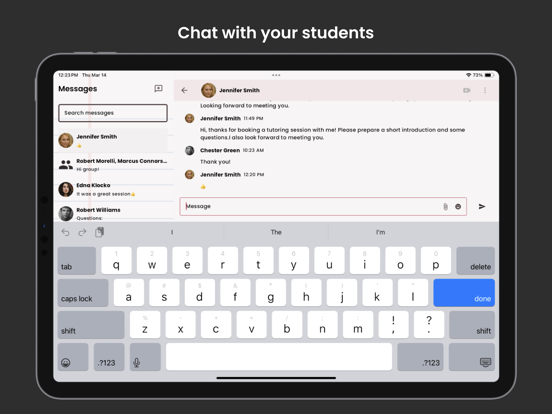 Stutor+ : Tutor iPad screenshot 5 - Education app