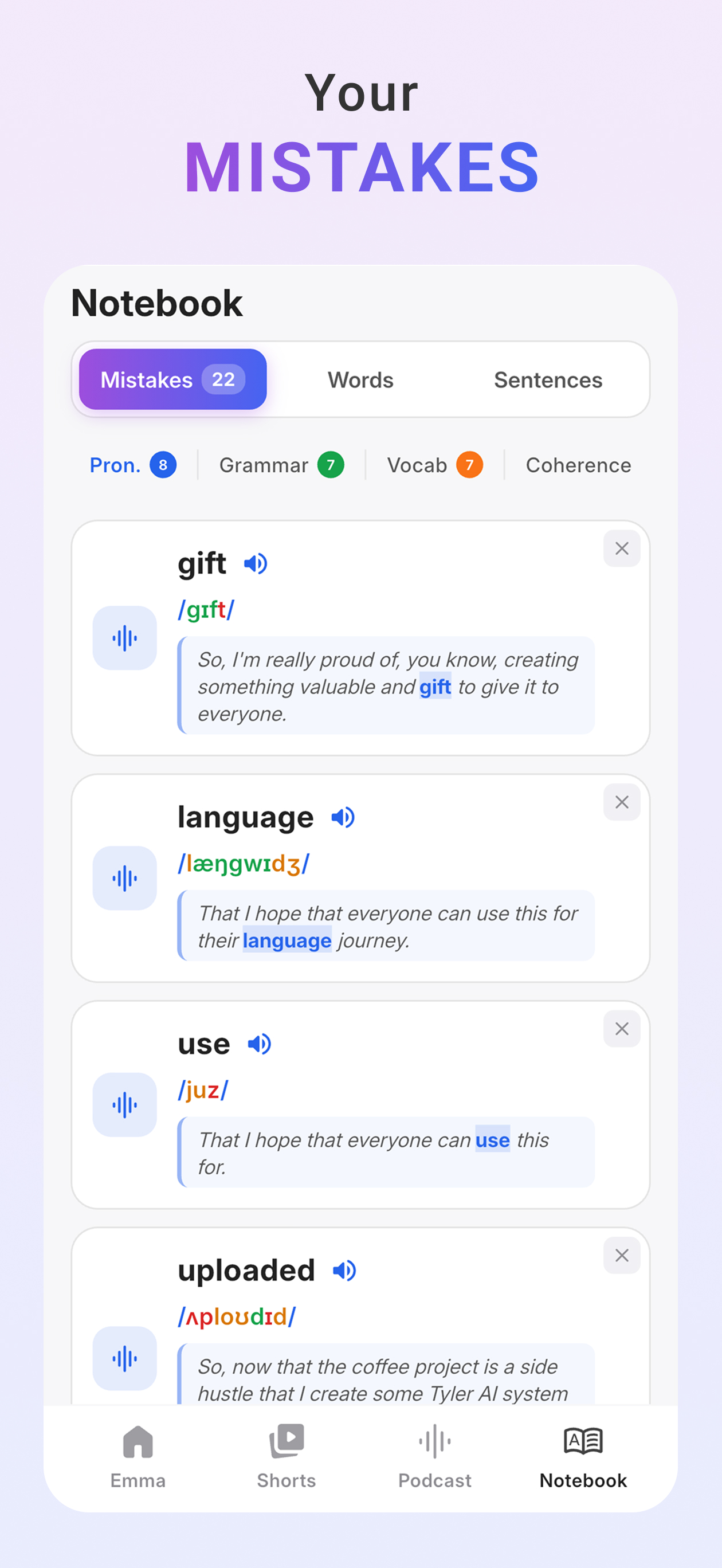 Lang Shadow: Speak English screenshot 8