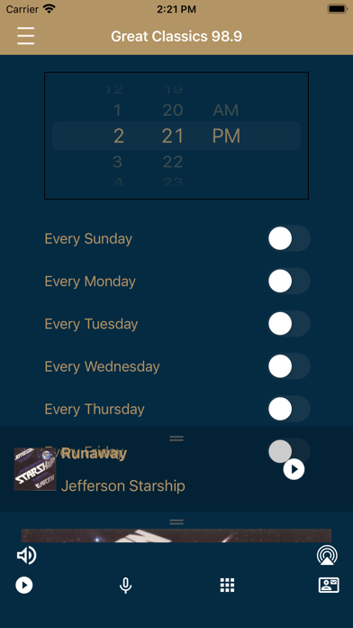 Great Classics 98.9 iPhone screenshot 5 - Entertainment app