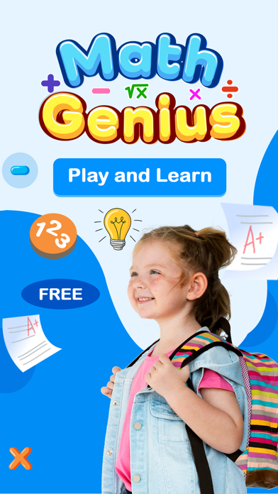 Math Genius - Fun Math Gamesのおすすめ画像1