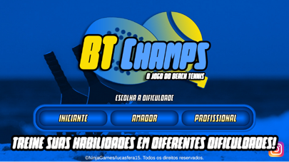 BT Champs: Beach Tennis Mobile Screenshot