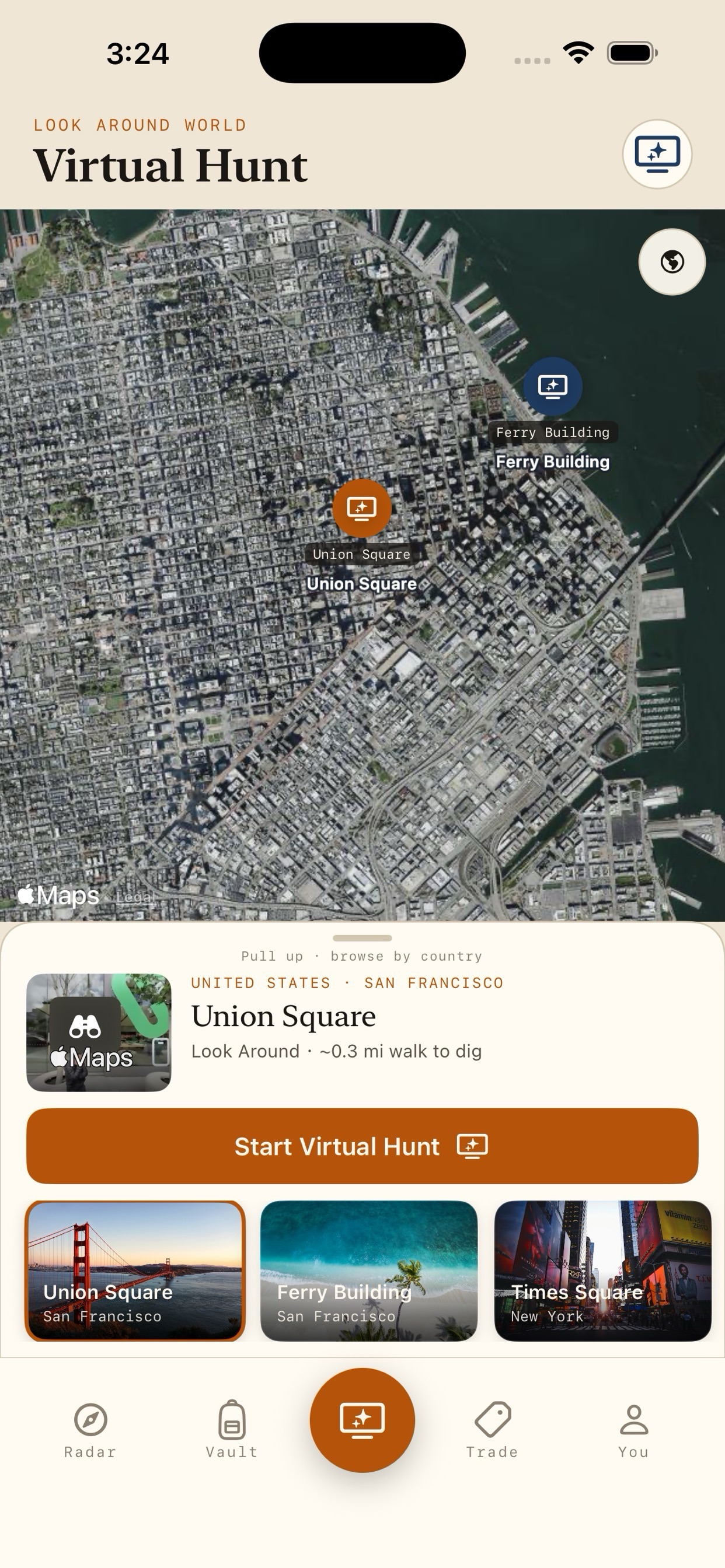 Screenshot 1 of Treasure:Hunt Near You