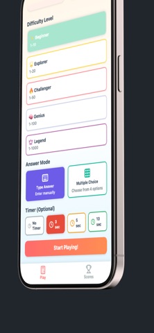 Maths Master Quiz screenshot