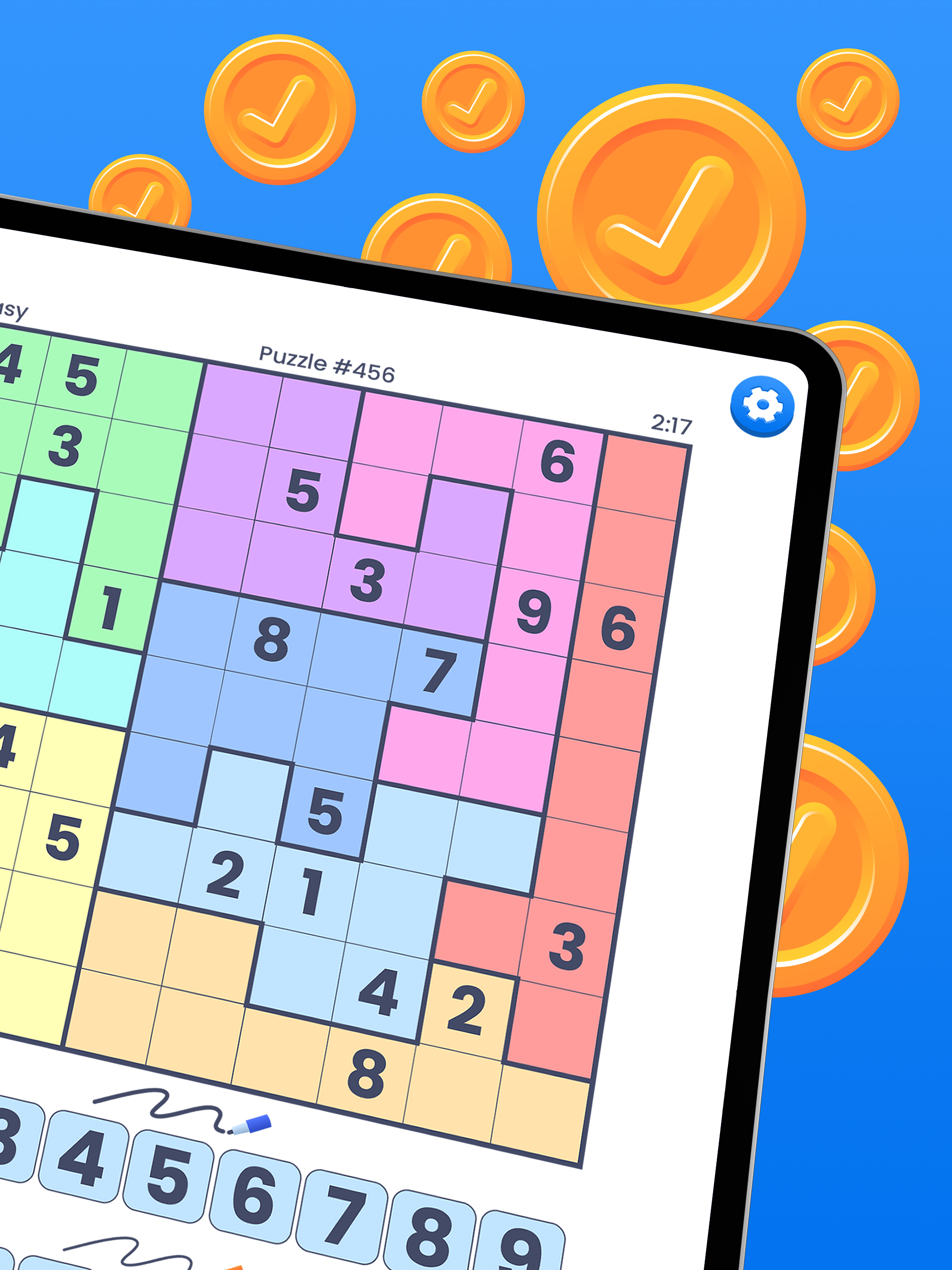 Sudoku Shapes - puzzling.com screenshot 10