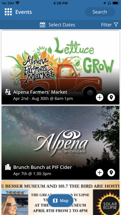 Visit Alpena Screenshot