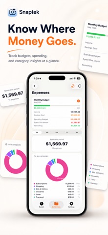 Snaptek - AI Notes & Tracker Screenshot 3 of 10