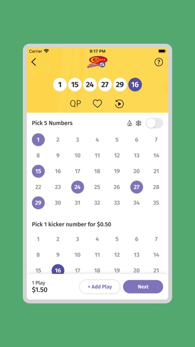 CT Lottery Screenshot