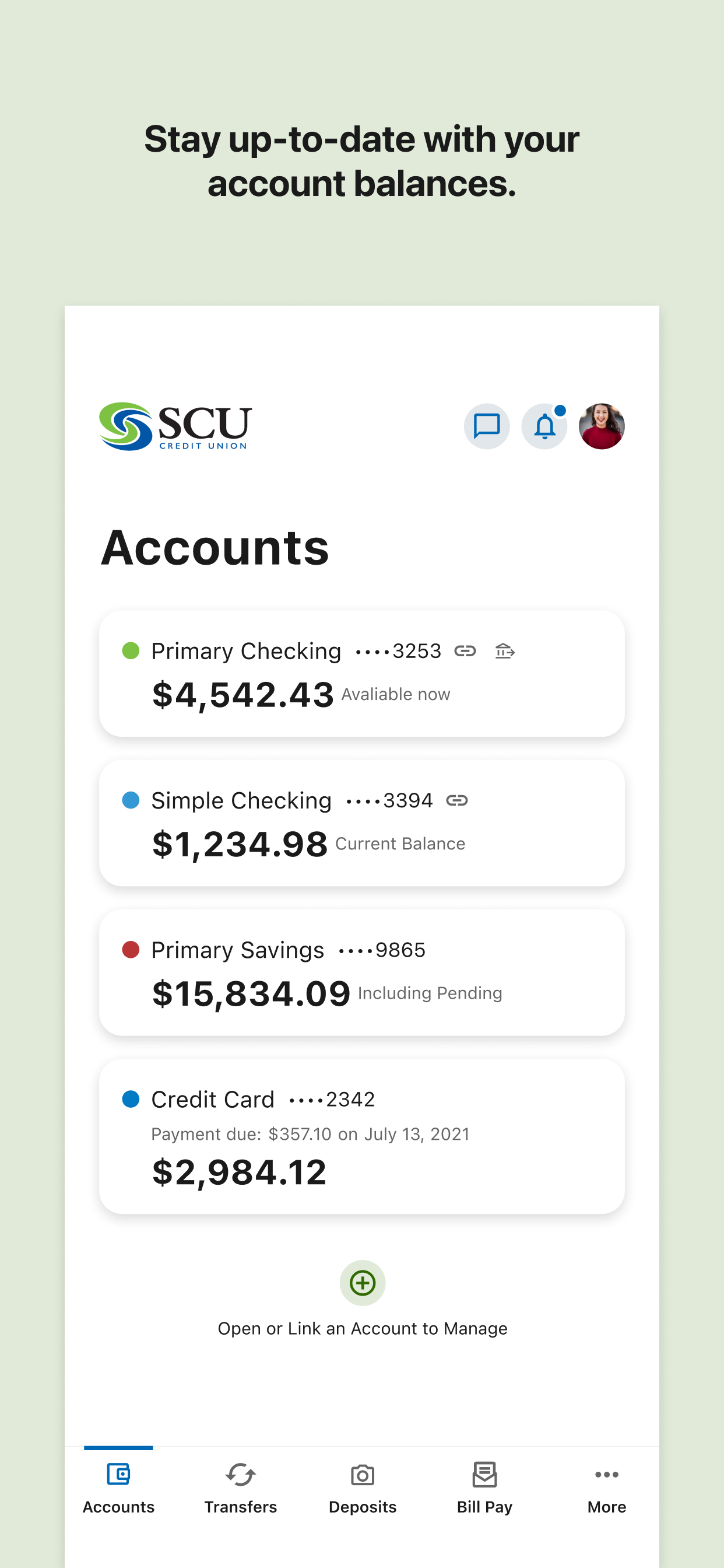 SCU Credit Union Online
