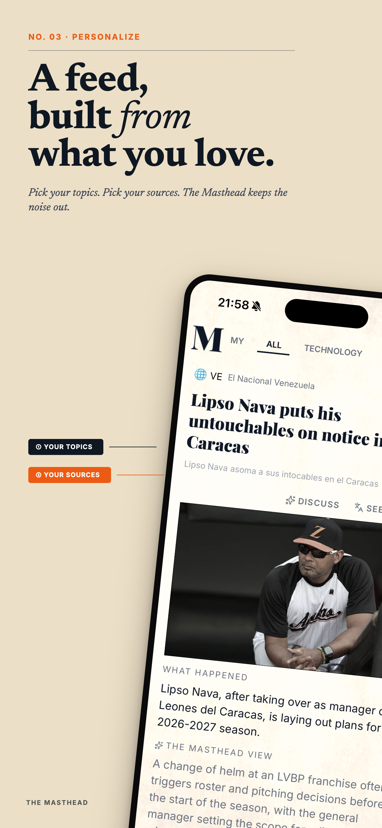 The Masthead: AI News Briefing screenshot 3