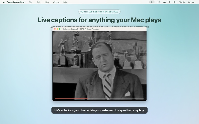 TranscribeAnything screenshot