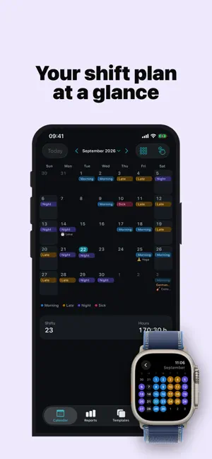 Shift Planner: Calendar & Pay screenshot 1