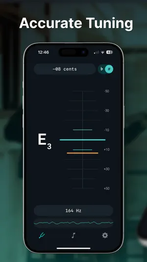 PerfectPitch - Chromatic Tuner screenshot 3
