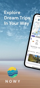 Nowy: AI Travel Social Planner screenshot #1 for iPhone