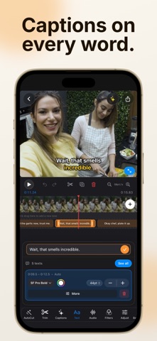 AI Video Editor: Monito iPhone screenshot