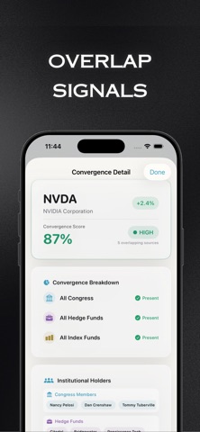 The Insider Index iPhone screenshot