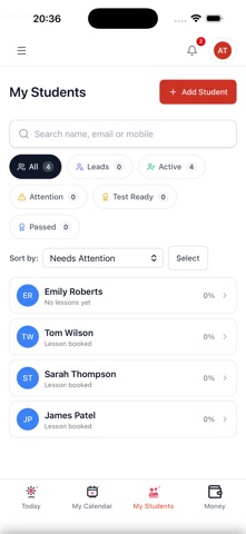 DriveSchoolPro screenshot