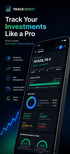 TrackInvest: Portfolio screenshot 1