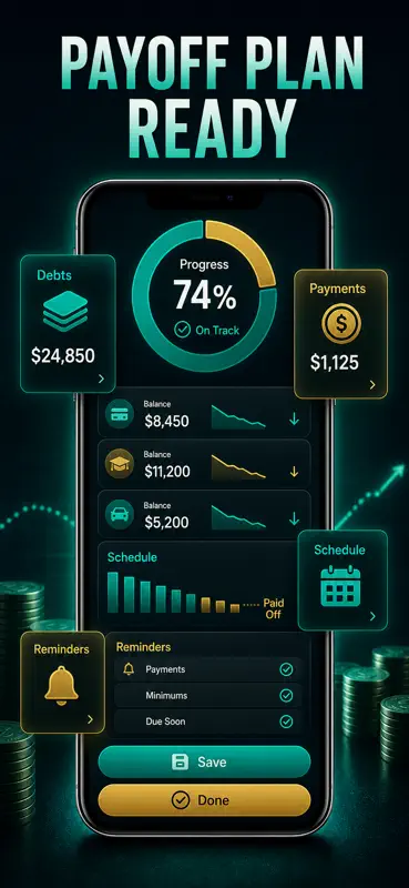 Debt Free Date Payoff Planner screenshot 10 of 10
