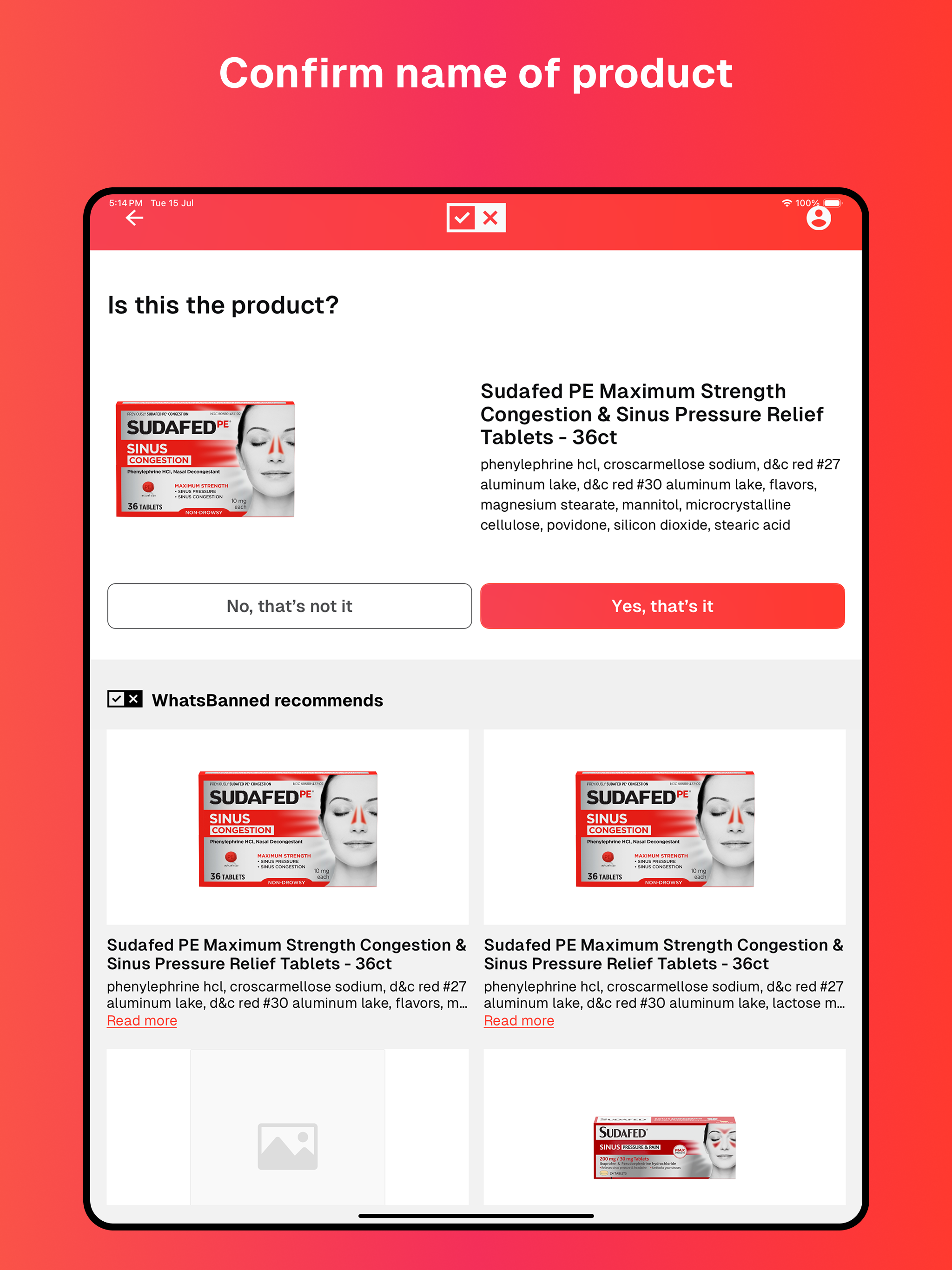 WhatsBanned screenshot 7