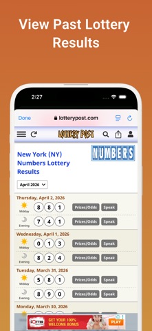 Lottery Post Results Screenshot 8 of 10
